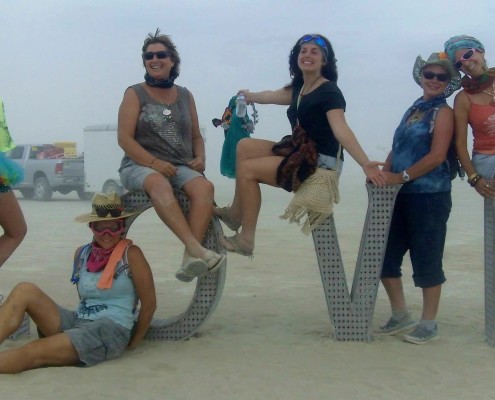 Who's Got Your Back? Teamwork at Burning Man
