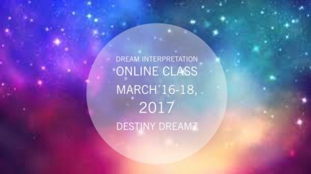 Webinar Dream Interpretation Class Destiny Dreamz